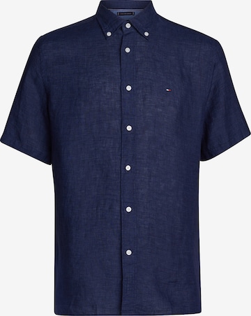 Chemise TOMMY HILFIGER en bleu : devant