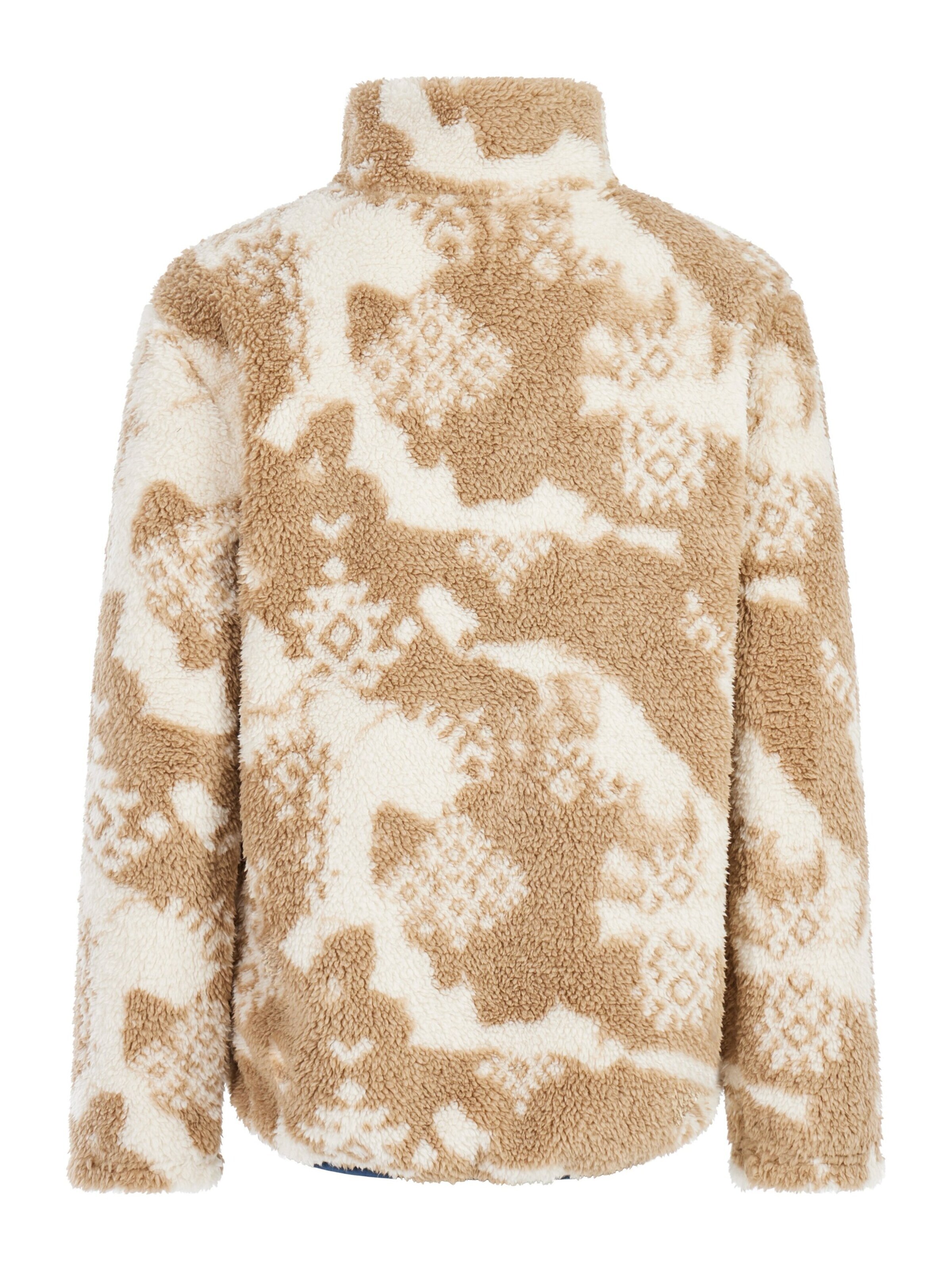 PROTEST Fleece jas 'PRTMalton JR' in Bruin