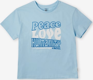 O'NEILL T-shirt 'Peace' i blå: framsida