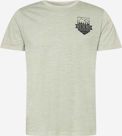 Hailys Men Shirt 'Wild' in de kleur Kaki / Zwart, Productweergave