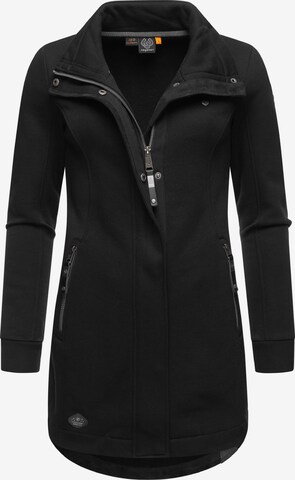 Ragwear Sweatjacke 'Letrice' in Schwarz: predná strana