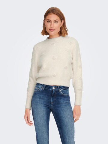ONLY Sweater 'Madelyn' in White: front