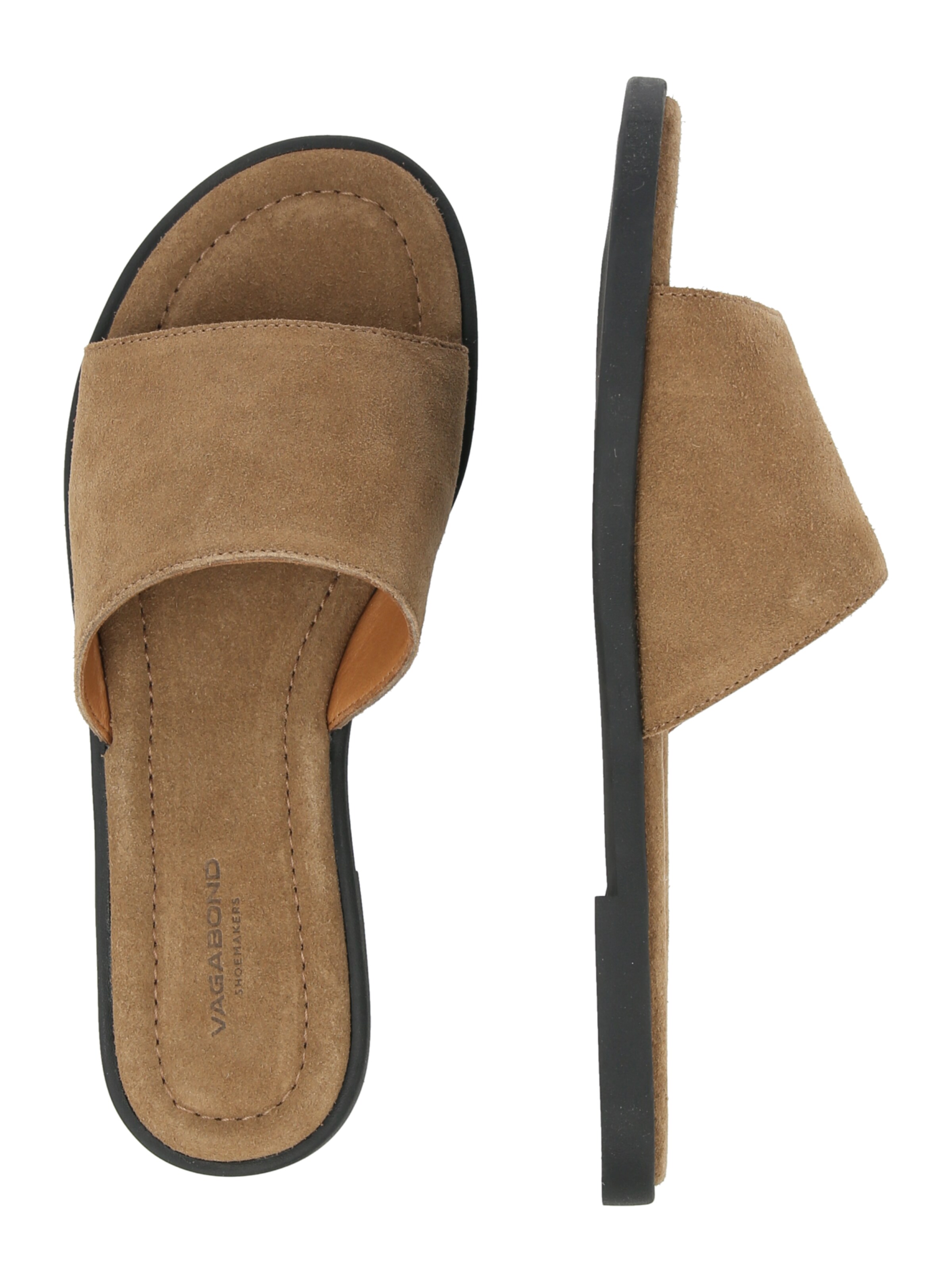 VAGABOND SHOEMAKERS Чехли 'ZAIDA' в бежово