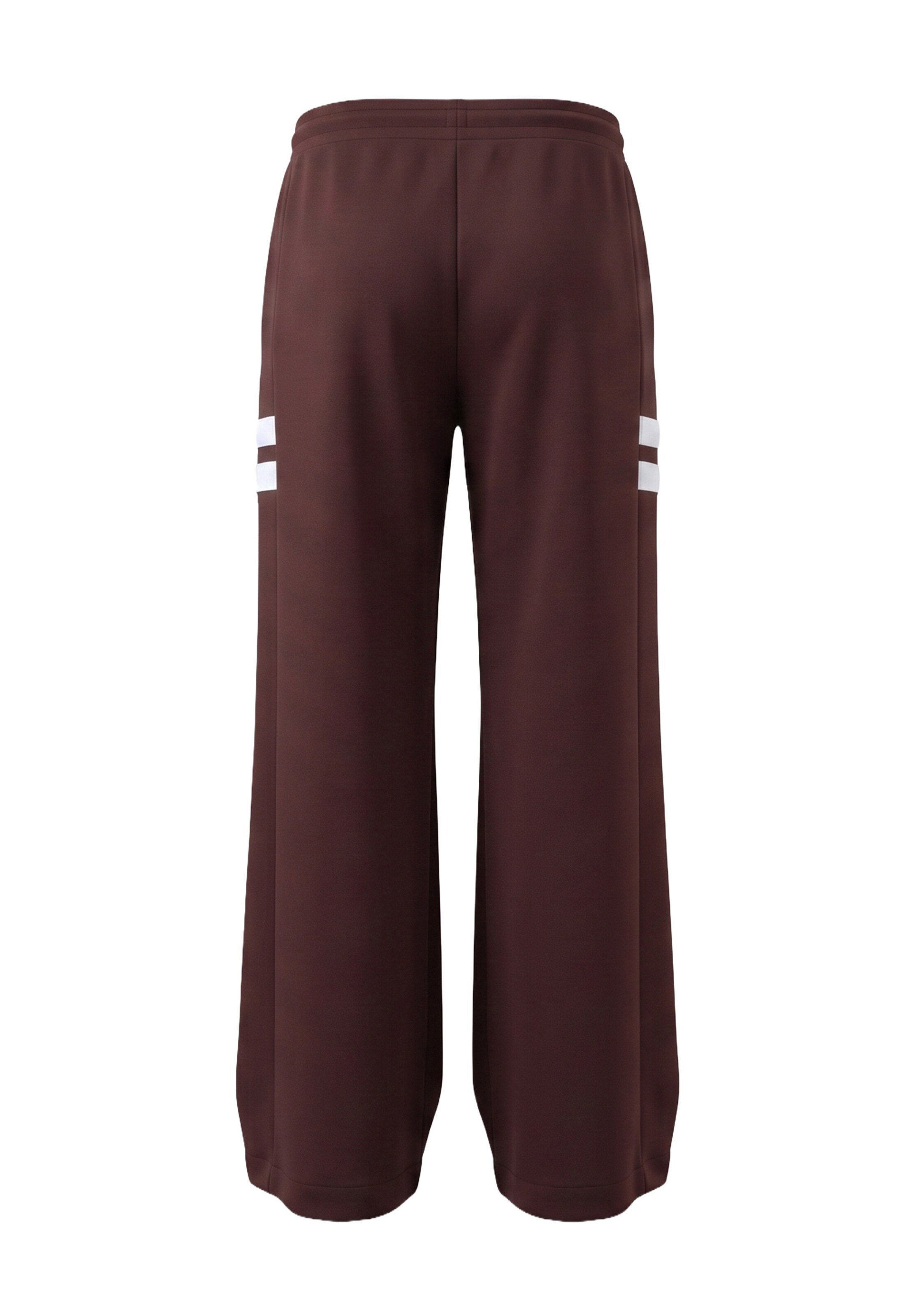 Sergio Tacchini Wide leg Broek 'Donatello' in Bruin