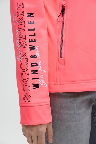 Soccx Between-Season Jacket in Pink