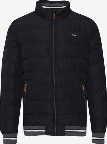 FQ1924 Winter Jacket 'ALEKSANDER' in Black: front