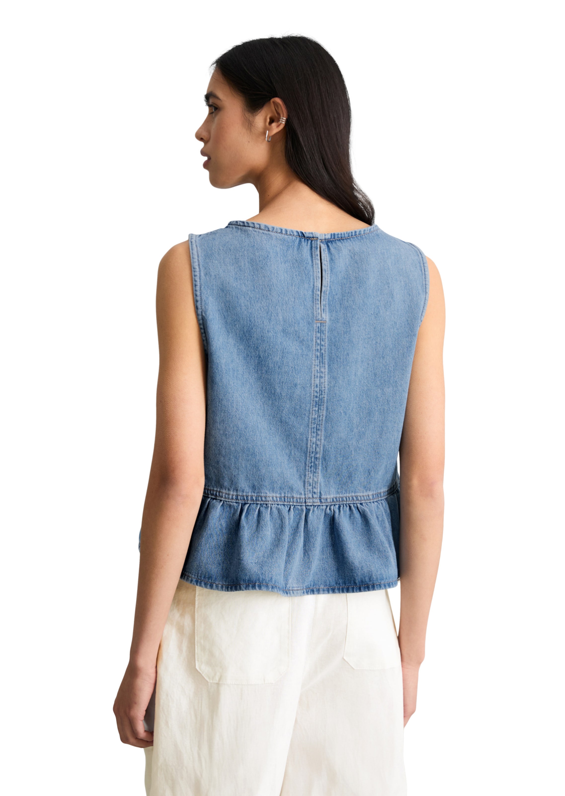Marc O'Polo DENIM Blouse in Blauw