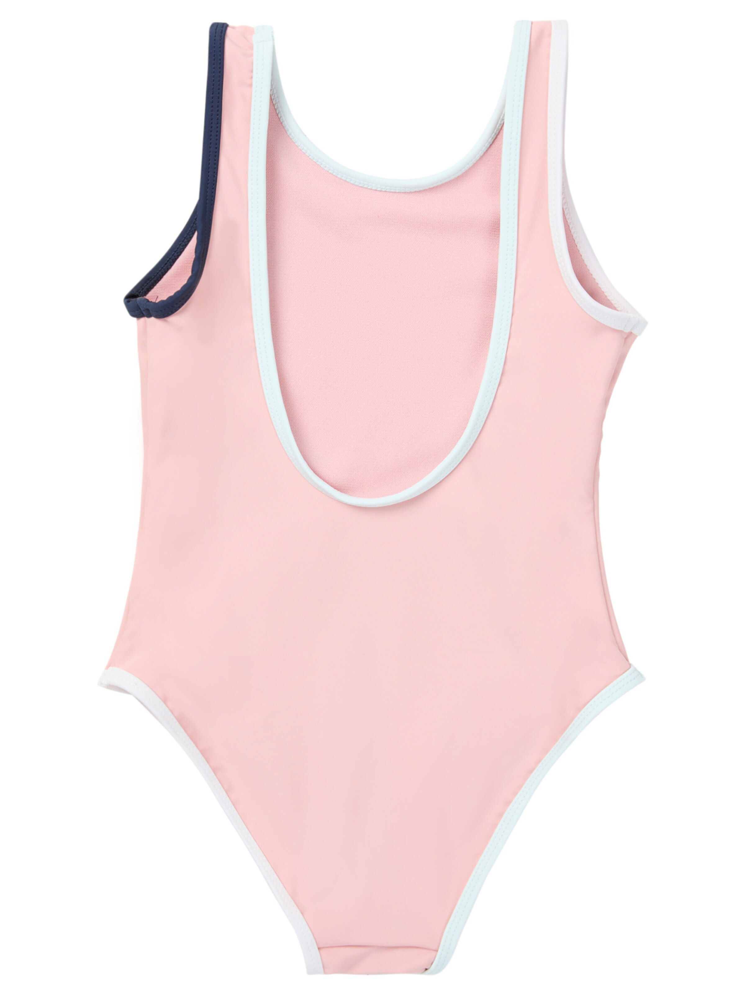 Costume intero 'PRATOLINO logo scoop back swimsuit' di FILA in rosa