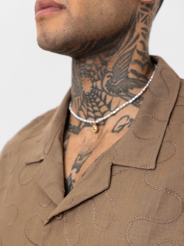 Dandalo Comfort fit Button Up Shirt 'Dylan' in Brown
