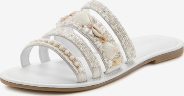 LASCANA Mules in White: front