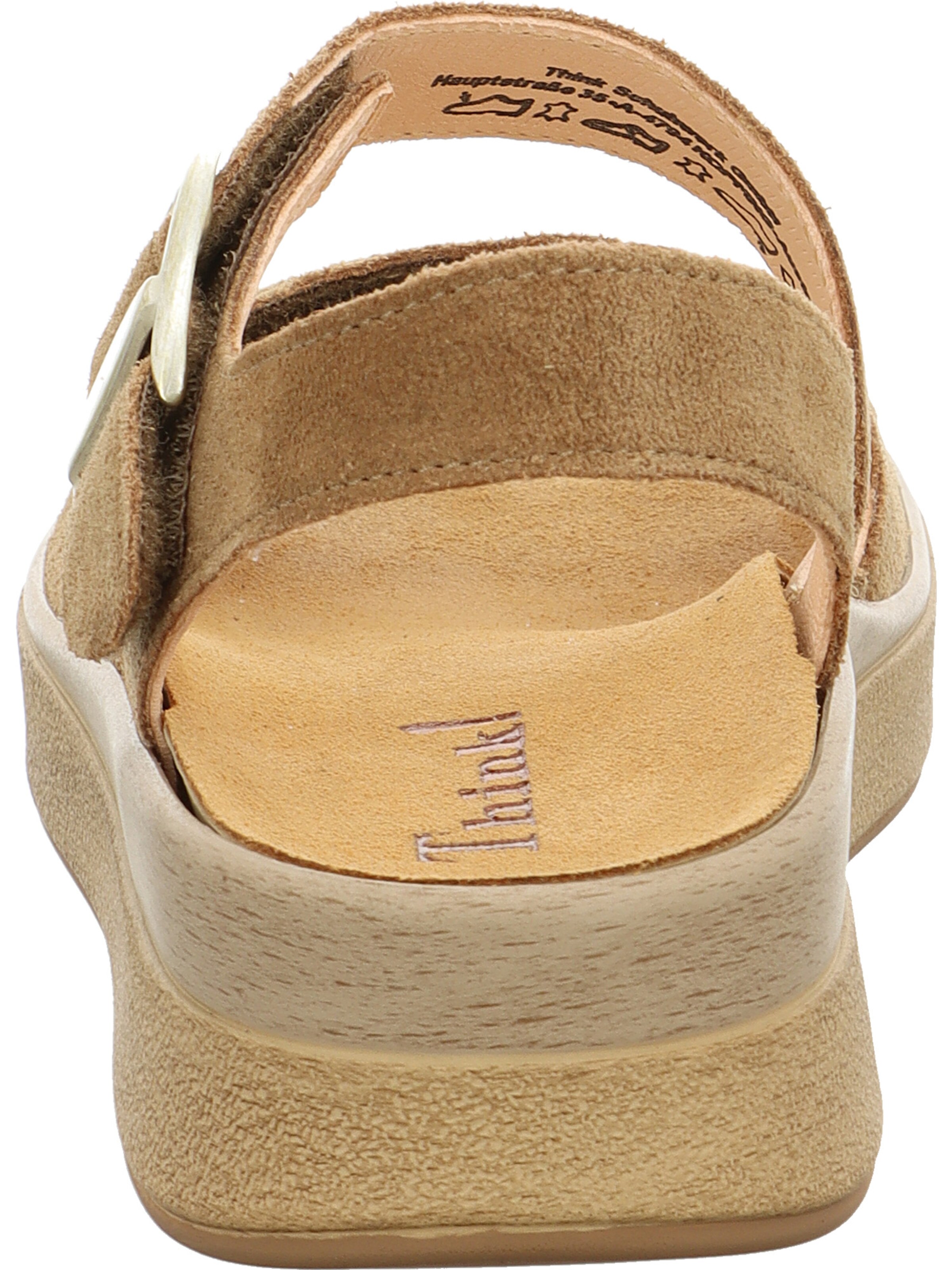 THINK! Sandale 'Meggie' in Braun