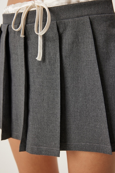 krém / sötétszürke Happiness İstanbul Szoknyák, Termék nézet