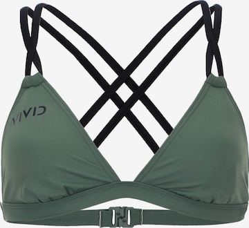 žalia VIVID Trikampė Bikinio viršutinė dalis: priekis