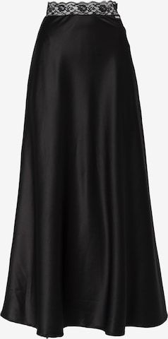 juoda Influencer Sijonas: priekis