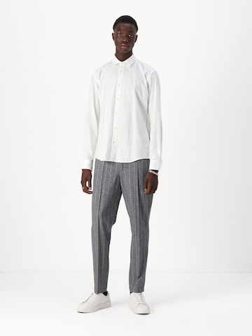 BOSS Slim fit Button Up Shirt 'C-LIAM' in White