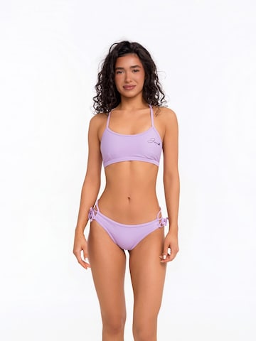Jaze Sportbikinihose 'Ariel'‌‌‌‌‌‌‌‌‌ in Lila: Vorderseite
