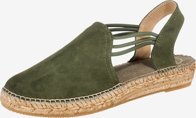 Toni Pons Espadrilles 'Nuria' in khaki, Produktansicht