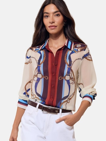 Lipsy - Blusa en beige: frente