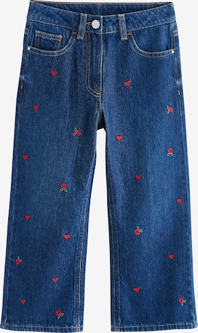 mėlyna Next Plačios klešnės Džinsai: priekis