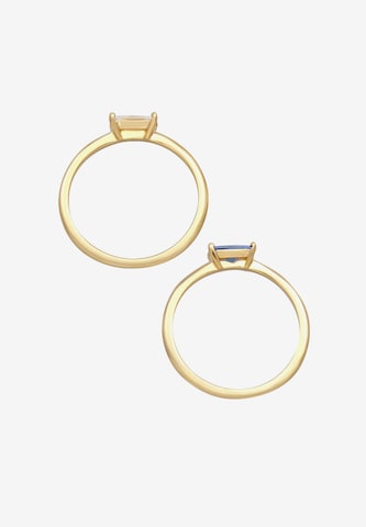 ELLI PREMIUM Ring Geo Set in Gold