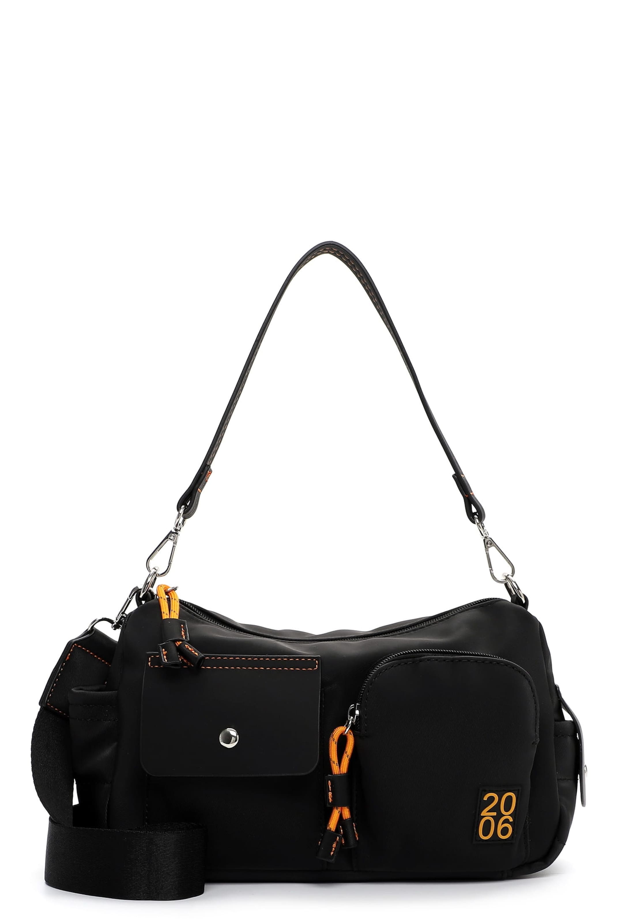 Sac à bandoulière 'Joeline' Emily & Noah en noir : devant