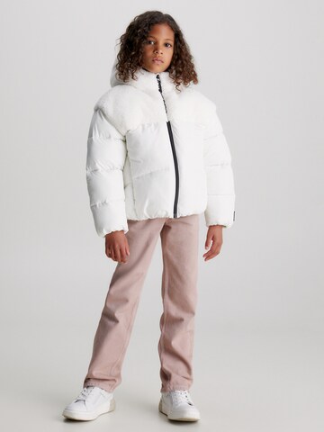 Calvin Klein Jeans Winter Jacket in White