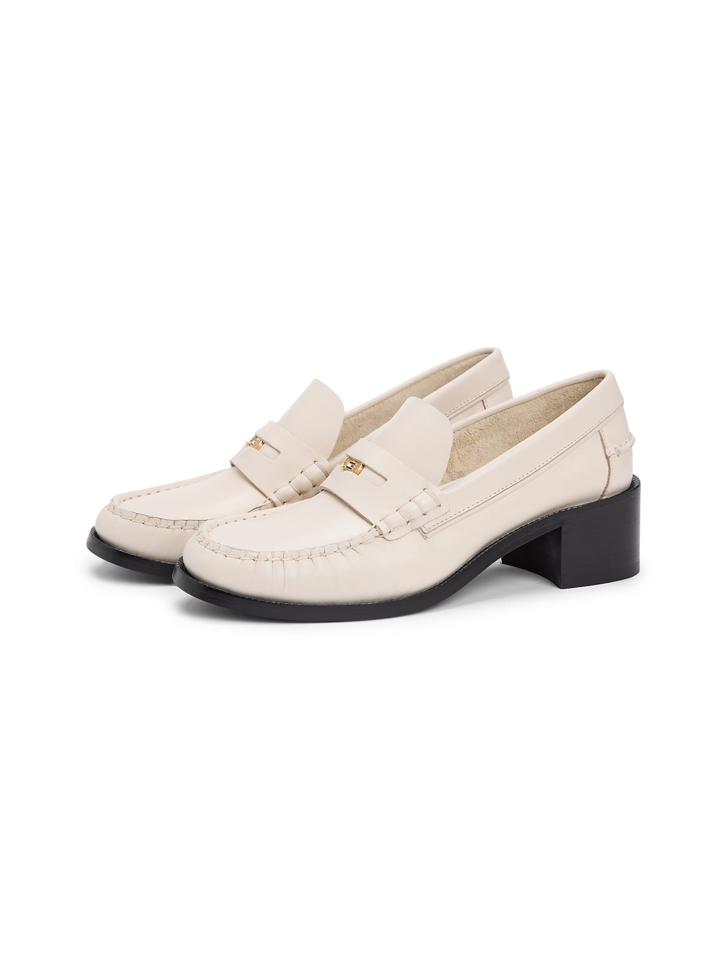 TOMMY HILFIGER Slip-ons in Beige