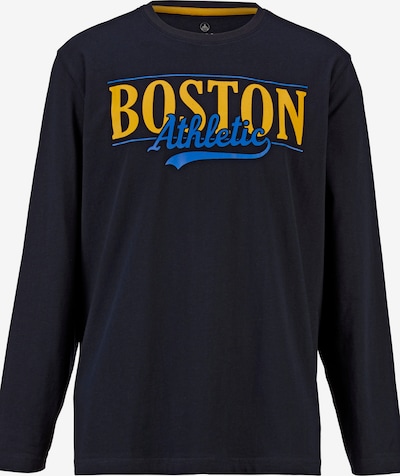 Boston Park Shirt in Blue / marine blue / Mustard, Item view