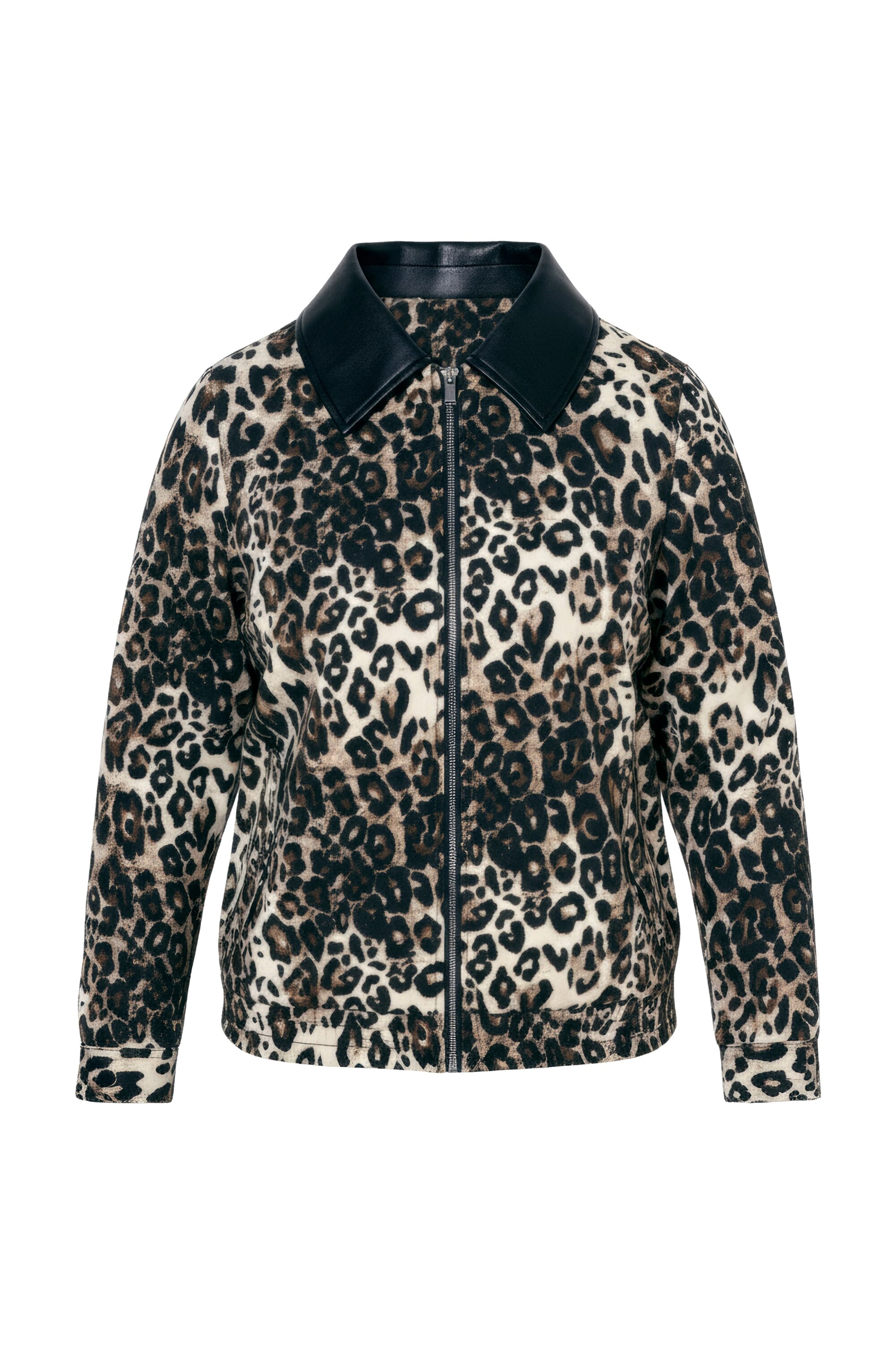 Angel of Style Tussenjas in Bruin: voorkant