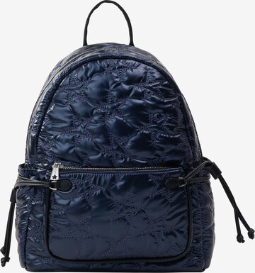 myMo ROCKS Backpack 'Blonda' in Blue: front