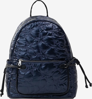 myMo ROCKS Backpack 'Blonda' in Blue: front