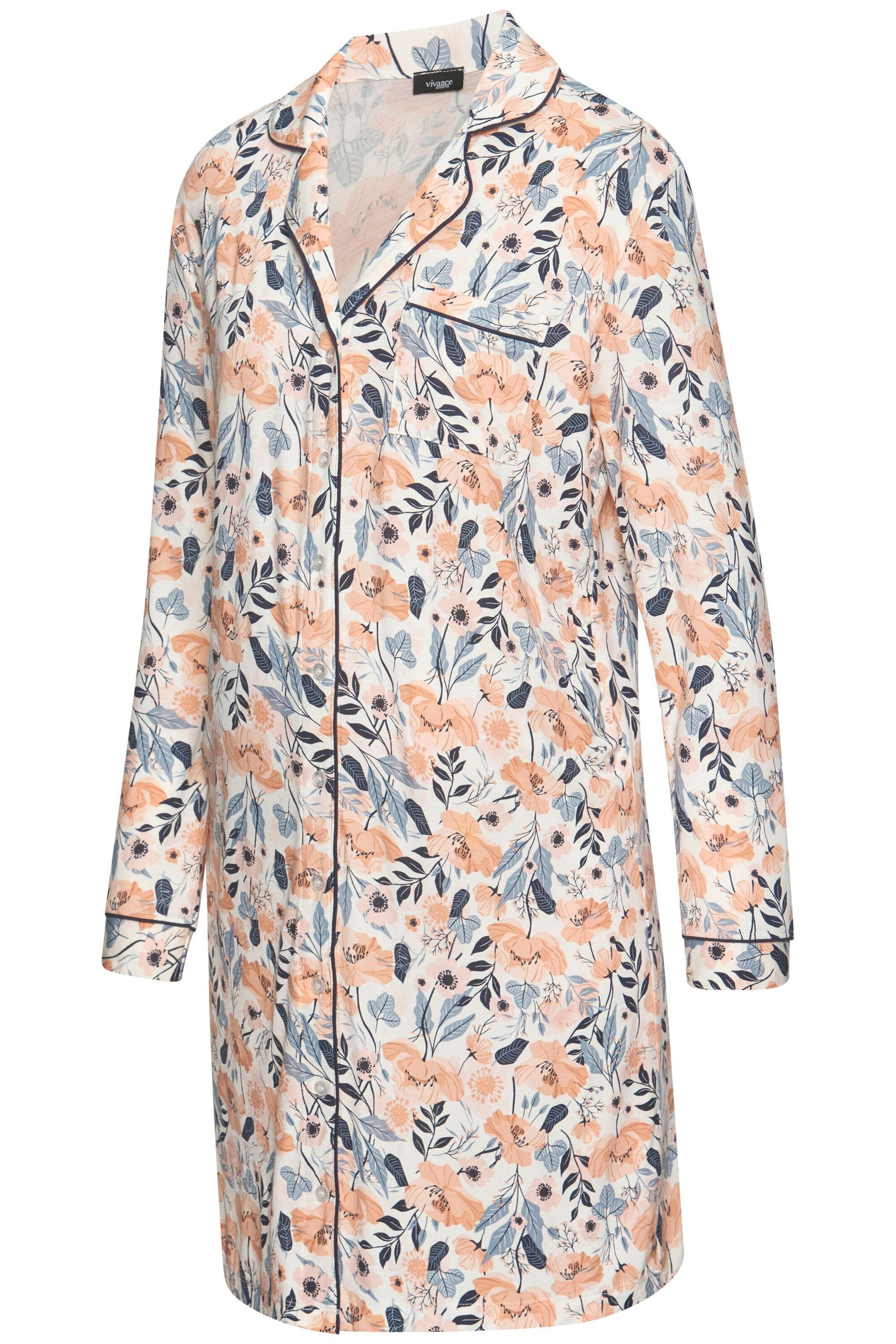 VIVANCE Nightgown in White: front