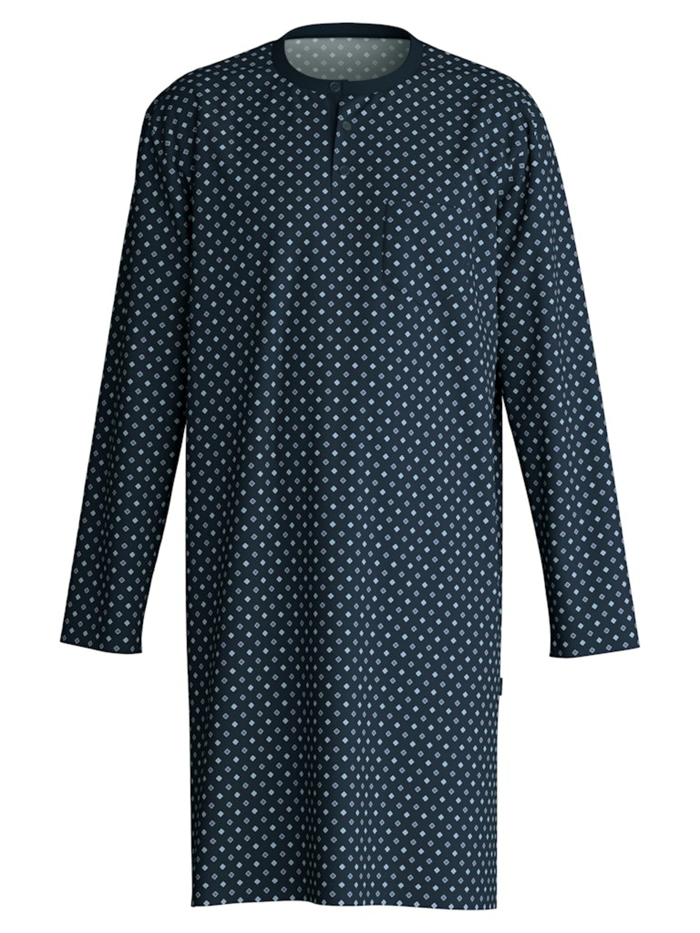 CALIDA Pyjama kort in Blauw: voorkant