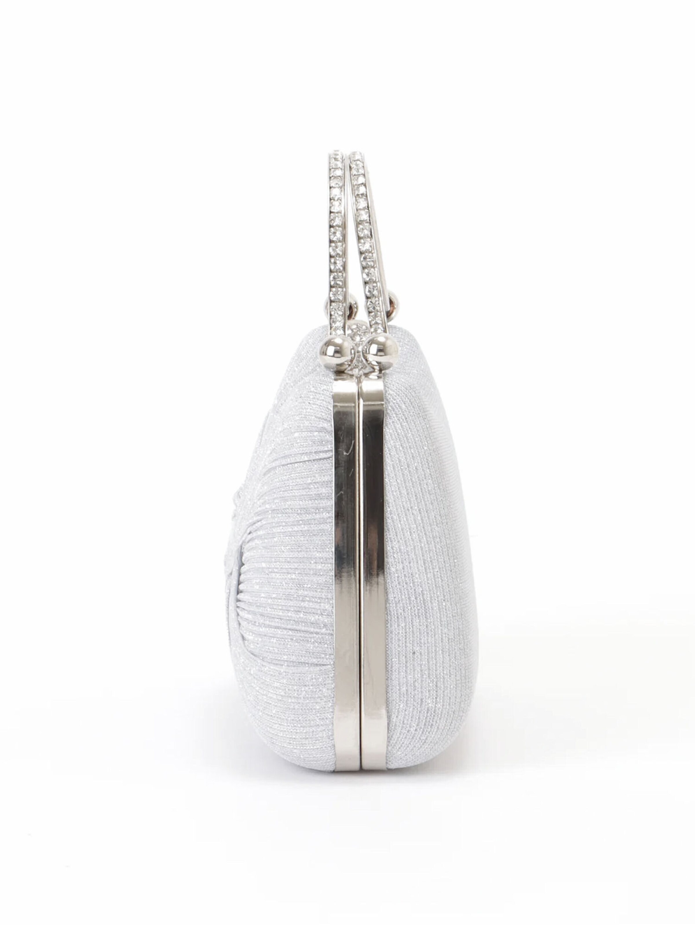 Tomshop24-7 Clutch 'Isabella' in Silver