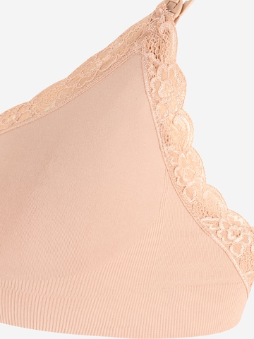 Bustier Soutien-gorge d’allaitement Lindex Maternity en beige