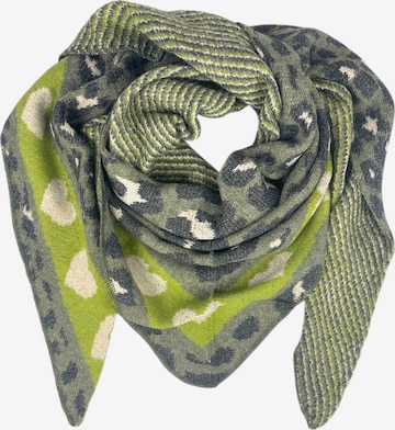 Kumixi Oversized Scarf 'Leo' in Green: front