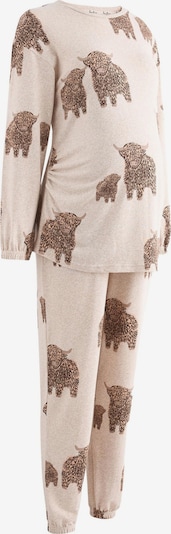 Next Pyjama värissä ecru / ruskea, Tuotenäkymä