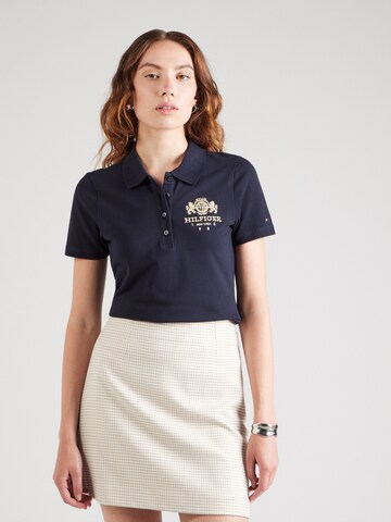 TOMMY HILFIGER Poloshirt in Blau: Vorderseite