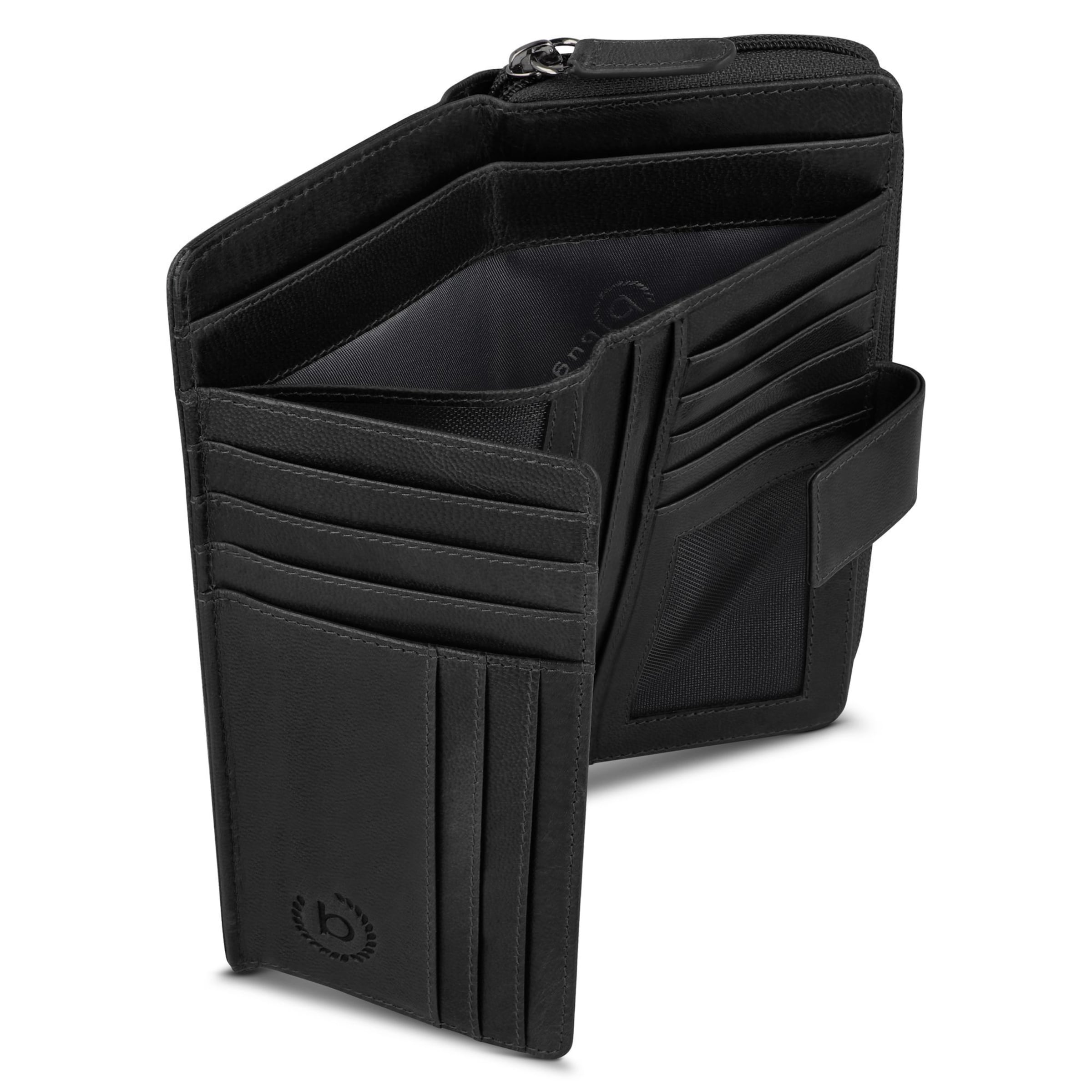 bugatti Portemonnee 'Valencia' in Zwart