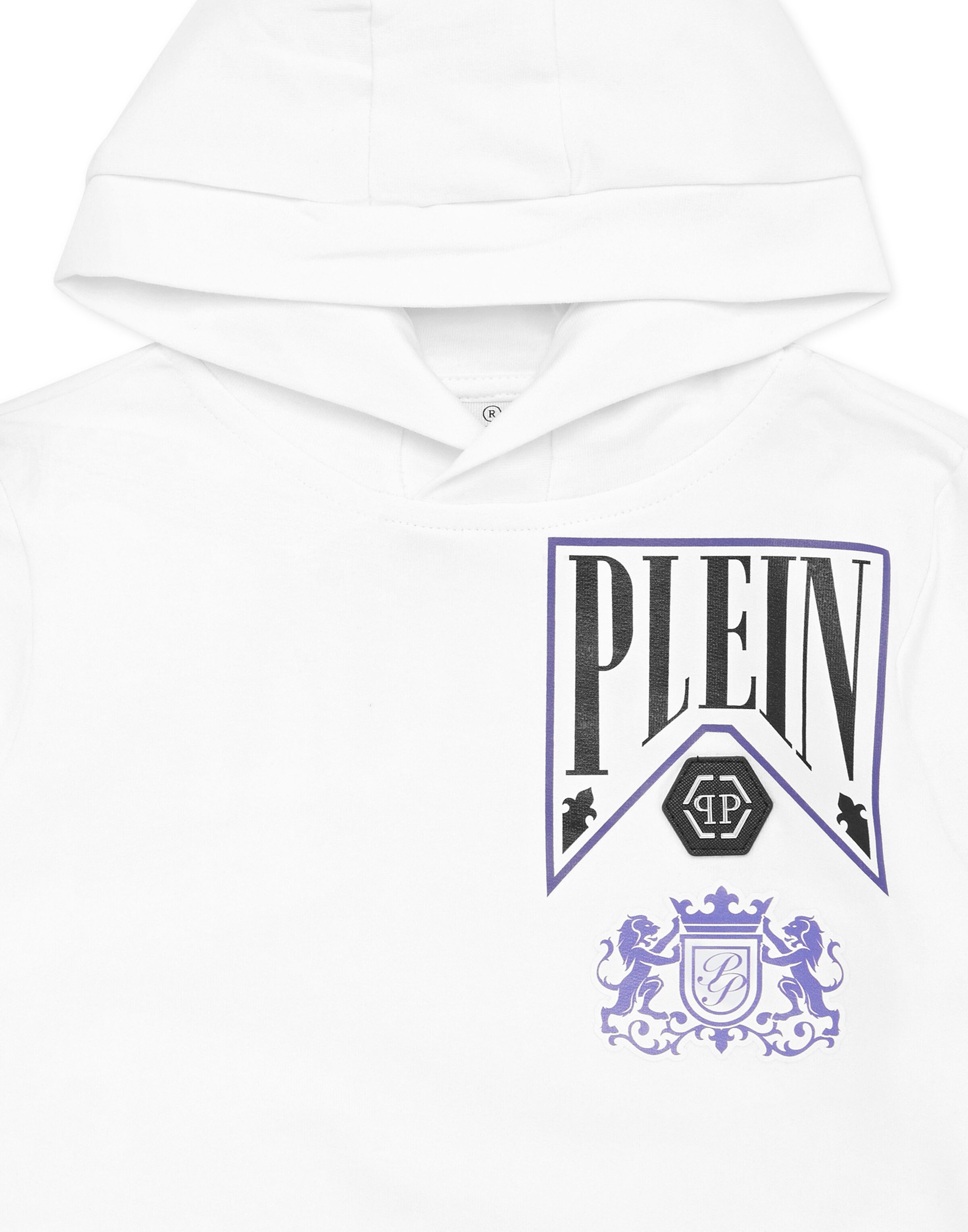 Philipp Plein - Sudadera 'Flame' en blanco