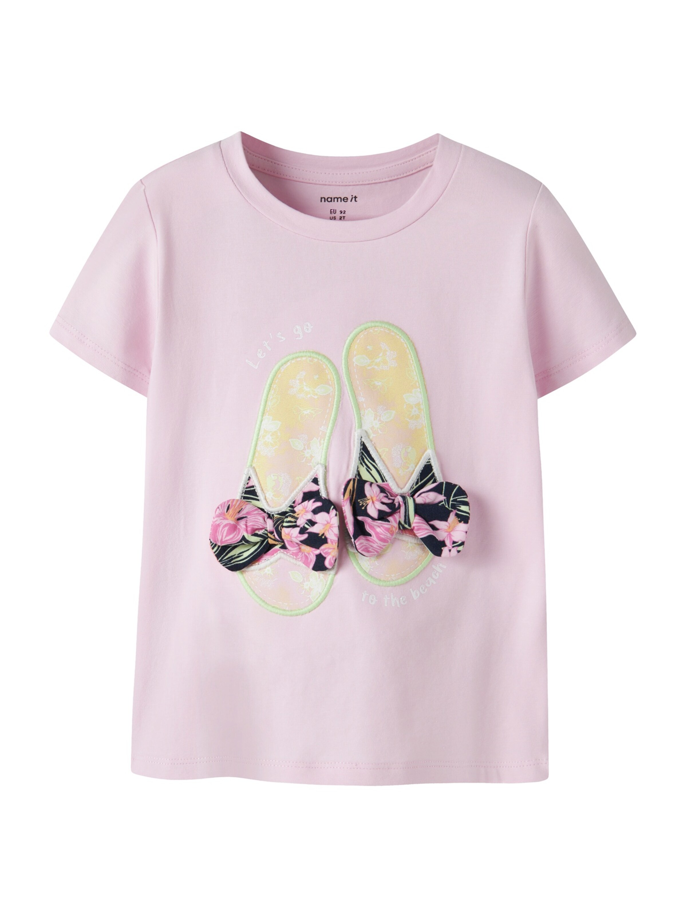 NAME IT Bluser & t-shirts 'NMFFOSAZ' i pastelgul / lime / pastelpink / sort, Produktvisning