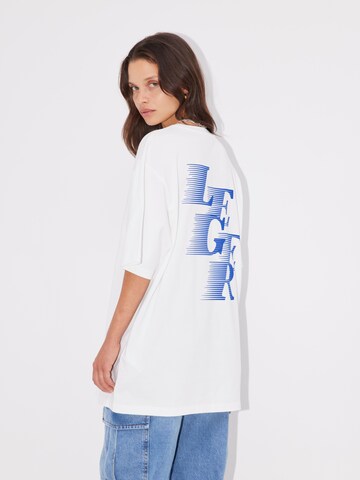 LeGer by Lena Gercke T-shirt 'Theo' i vit