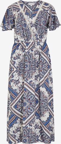 Robe Apricot en bleu : devant