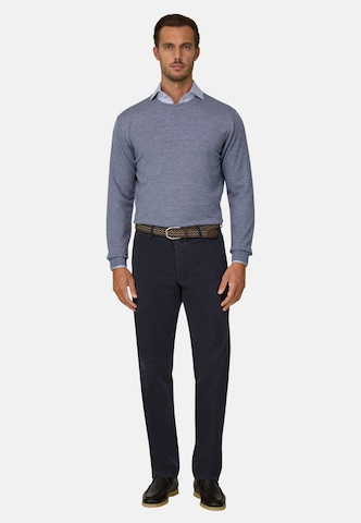 Slimfit Pantaloni eleganți de la Boggi Milano pe albastru