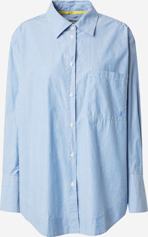 ARMEDANGELS Blouse 'Eassal' in Blauw: voorkant