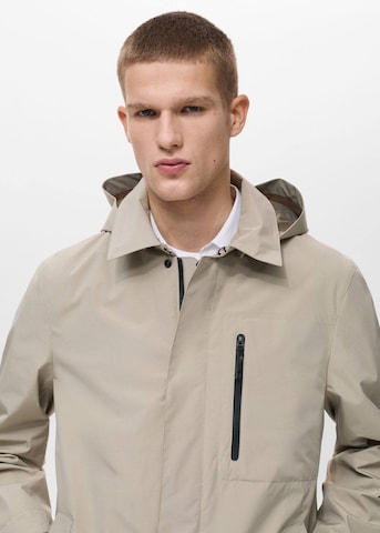 MANGO MAN Performance Jacket 'Spluga' in Beige