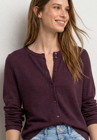 STREET ONE Strickjacke in Rot: Vorderseite