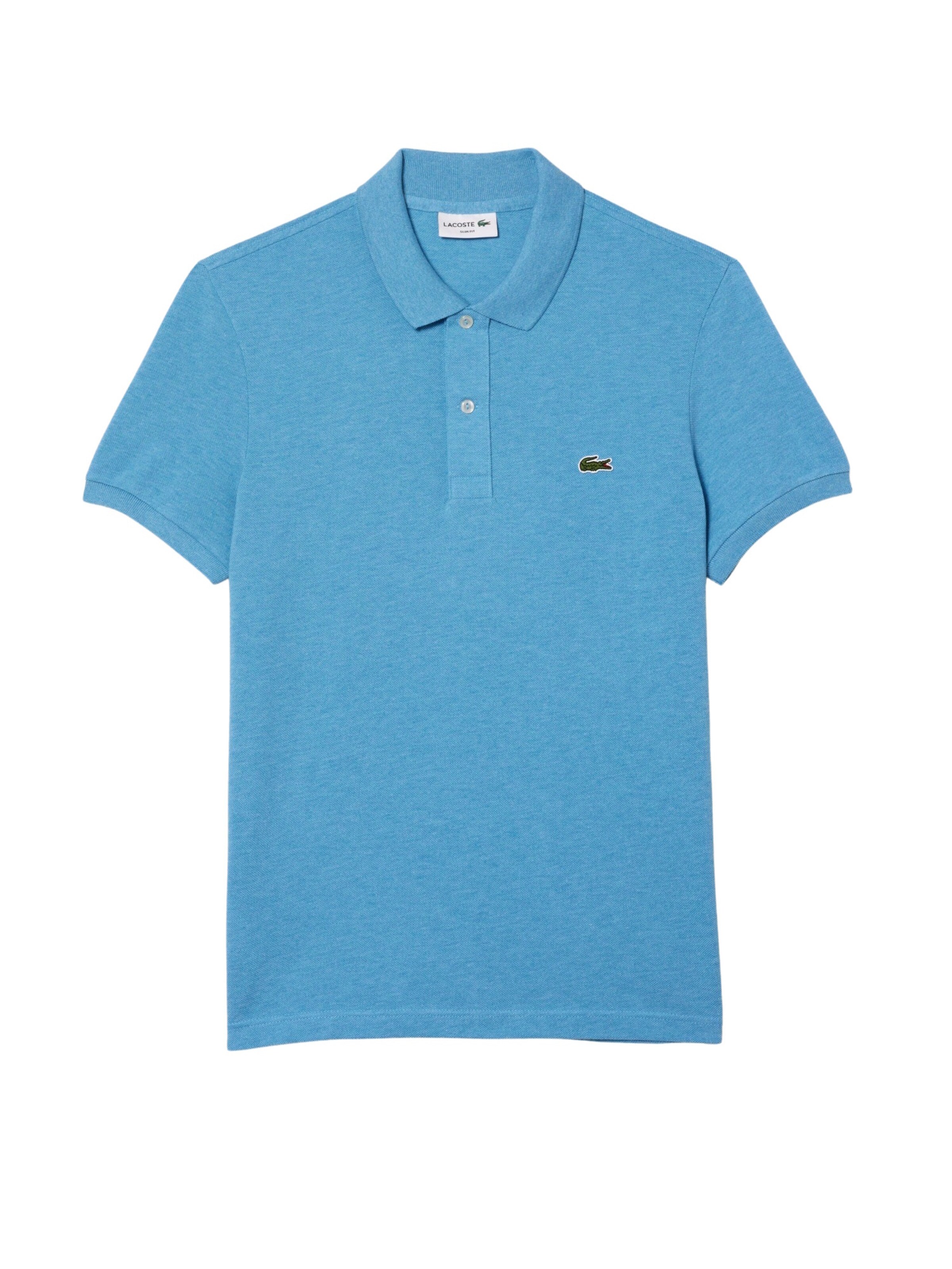 LACOSTE Slim Fit Poloshirt in Blau: Vorderseite