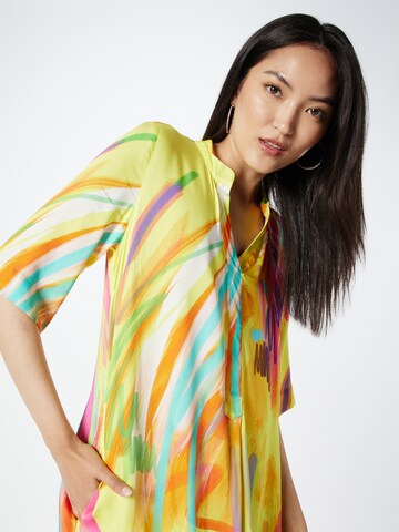 Robe-chemise Emily Van Den Bergh en mélange de couleurs