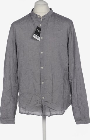ARMEDANGELS Button Up Shirt in XL in Grey: front